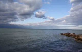 Shores of Lake Michigan from Siena Retreat Center