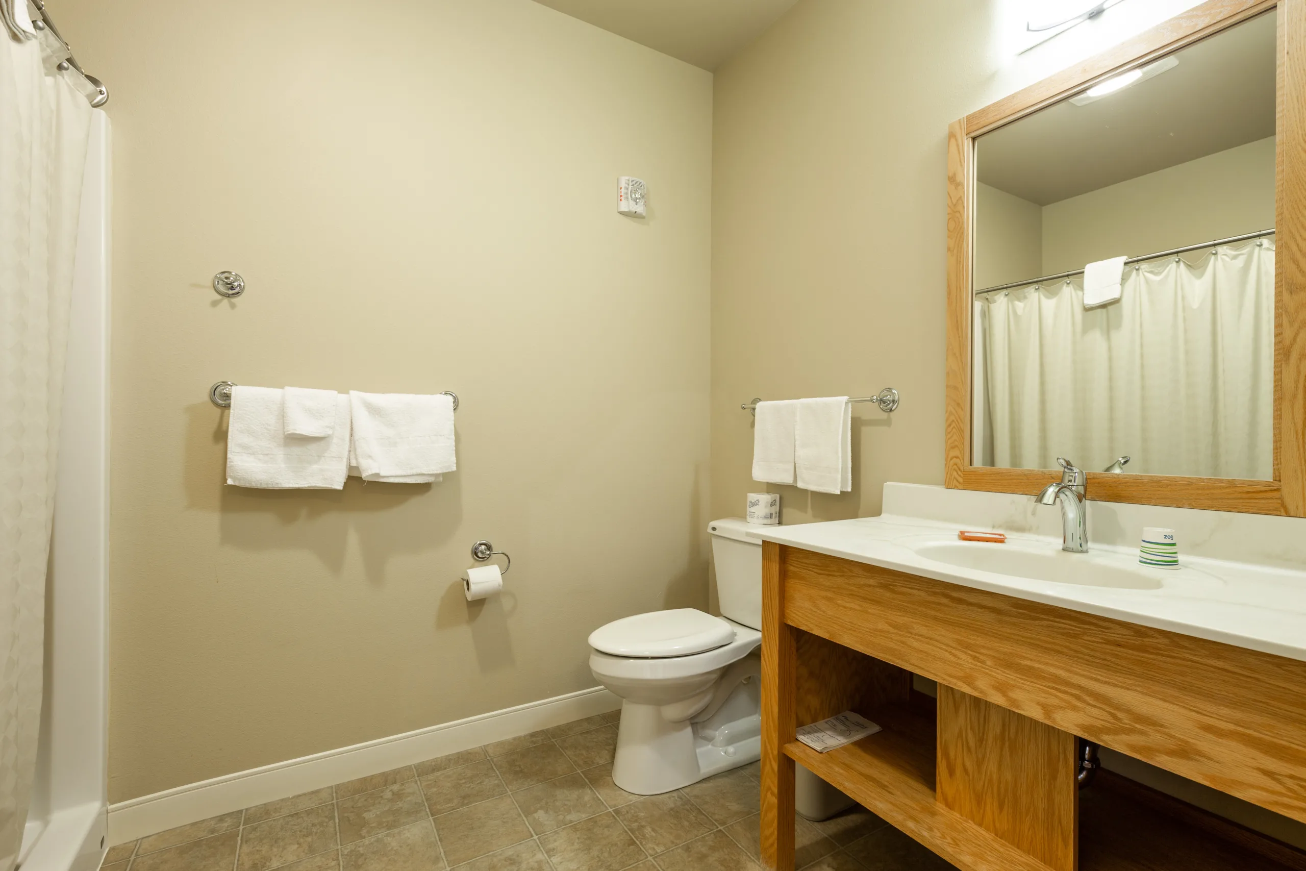 Overnight Accommodations - Private Bathroom