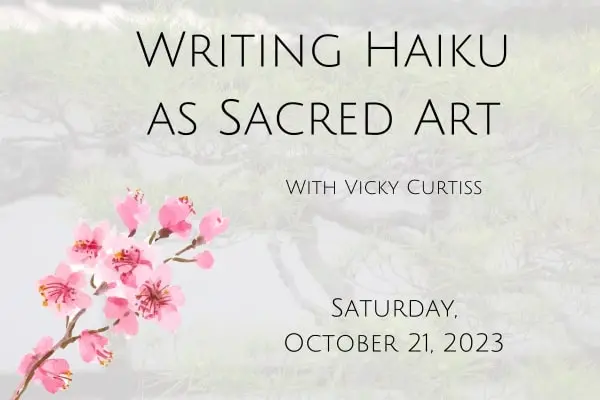 Writing Haiku As Sacred Art Website