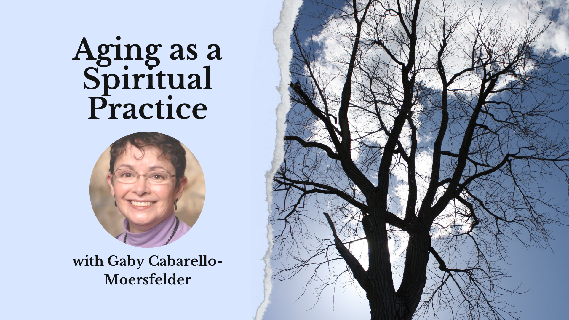 decorative retreat graphic for an event on aging in racine, wisconsin