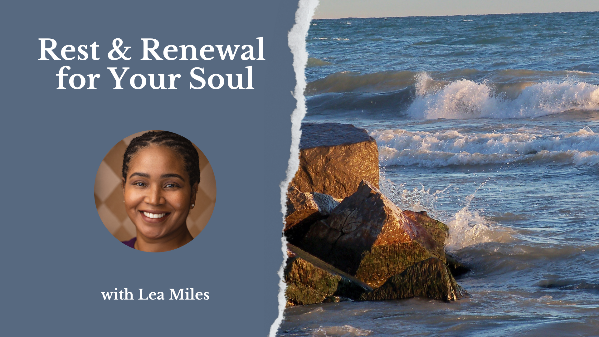 decorative graphic for a retreat in racine wisconsin