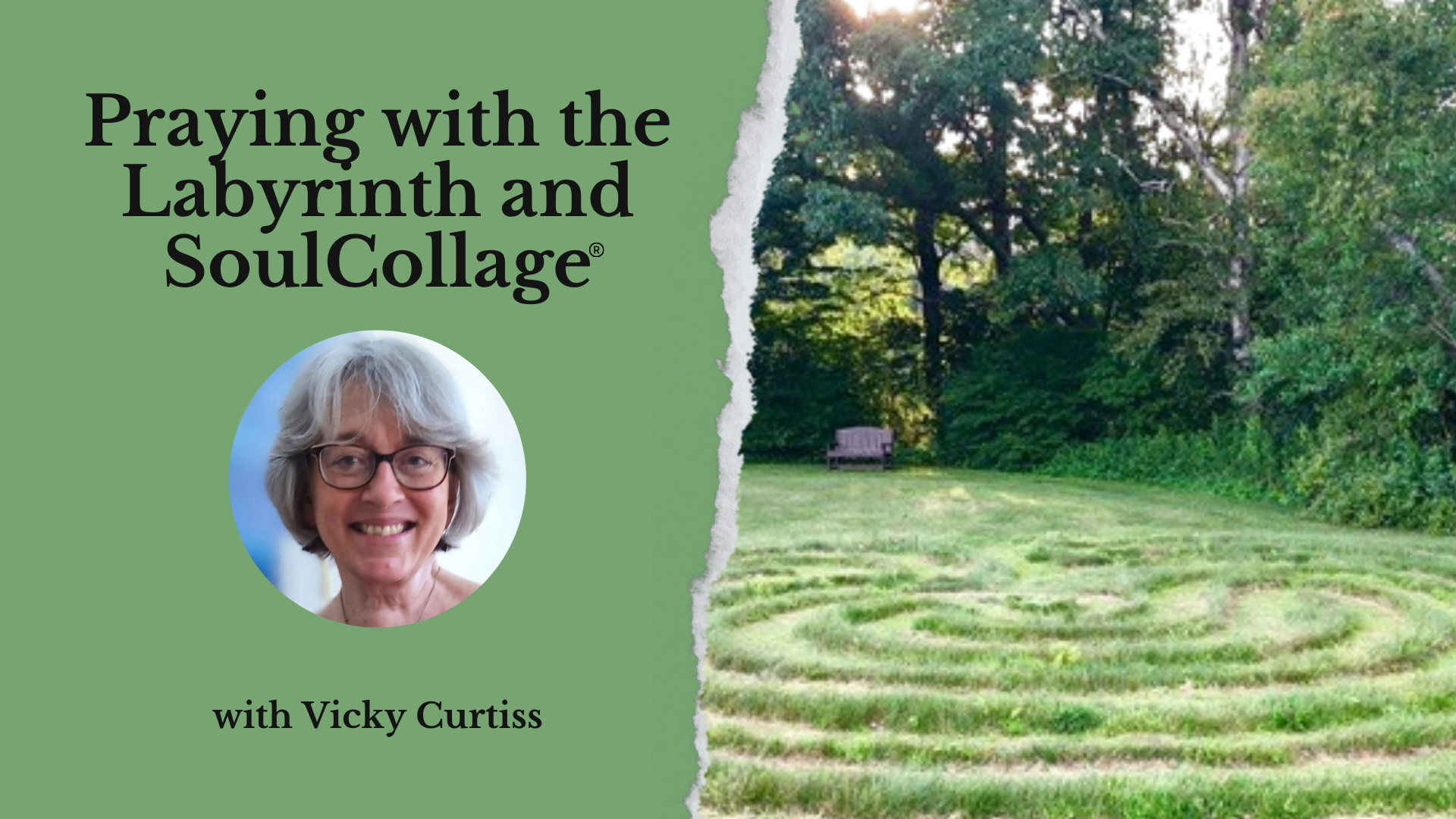 decorative image for this retreat on world labyrinth day