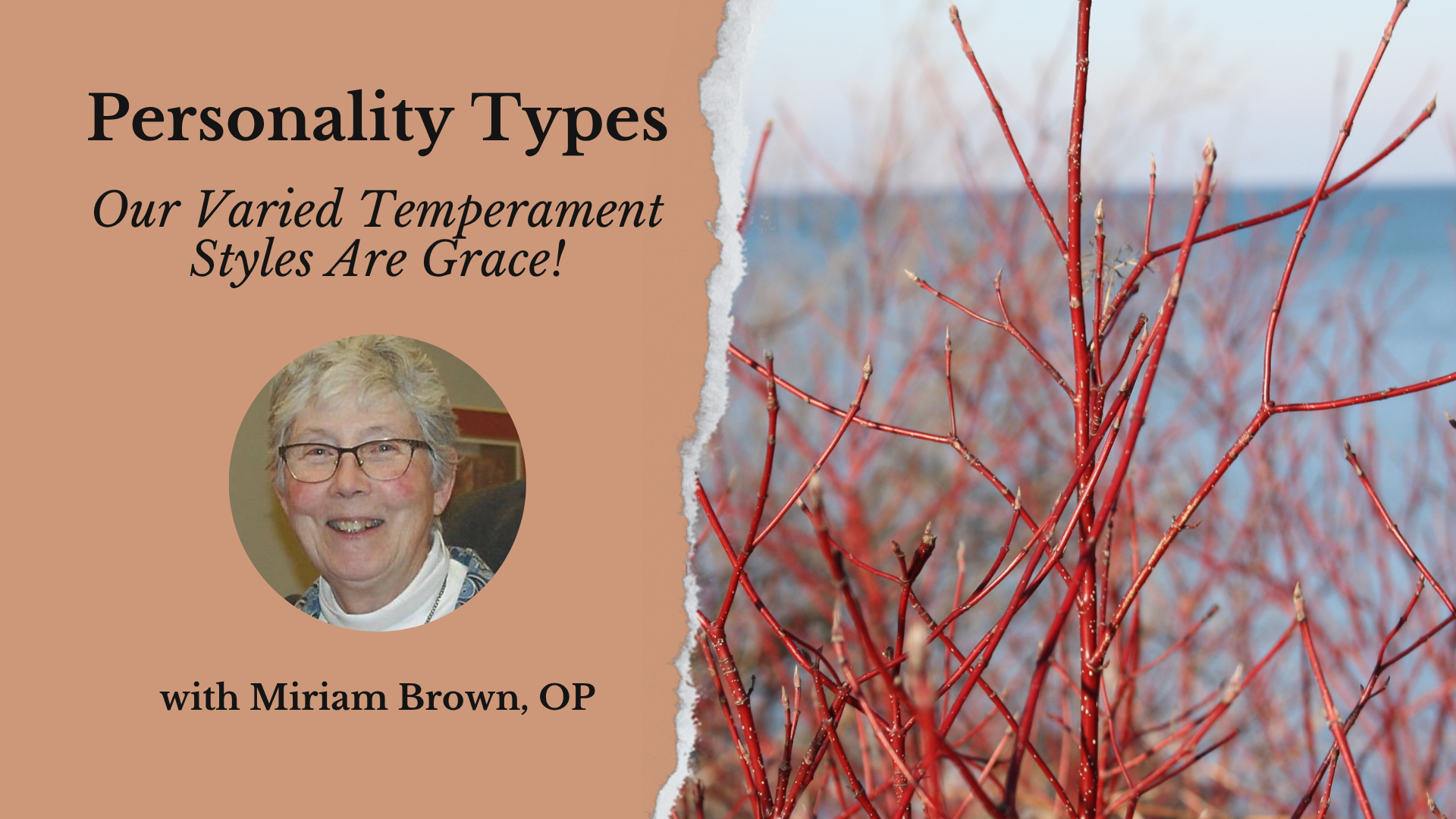 decorative graphic about personality types retreat in the midwest