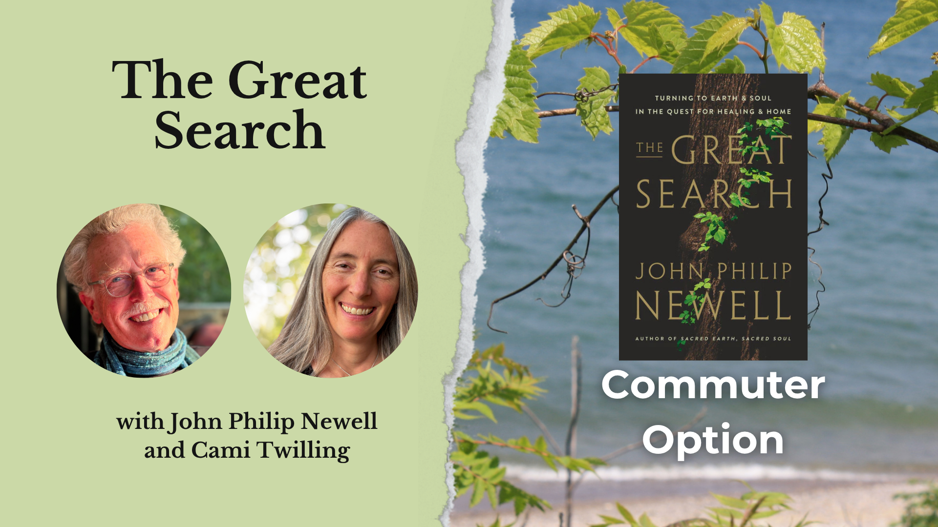 graphic for retreat in Racine, Wisconsin with John Philip Newell
